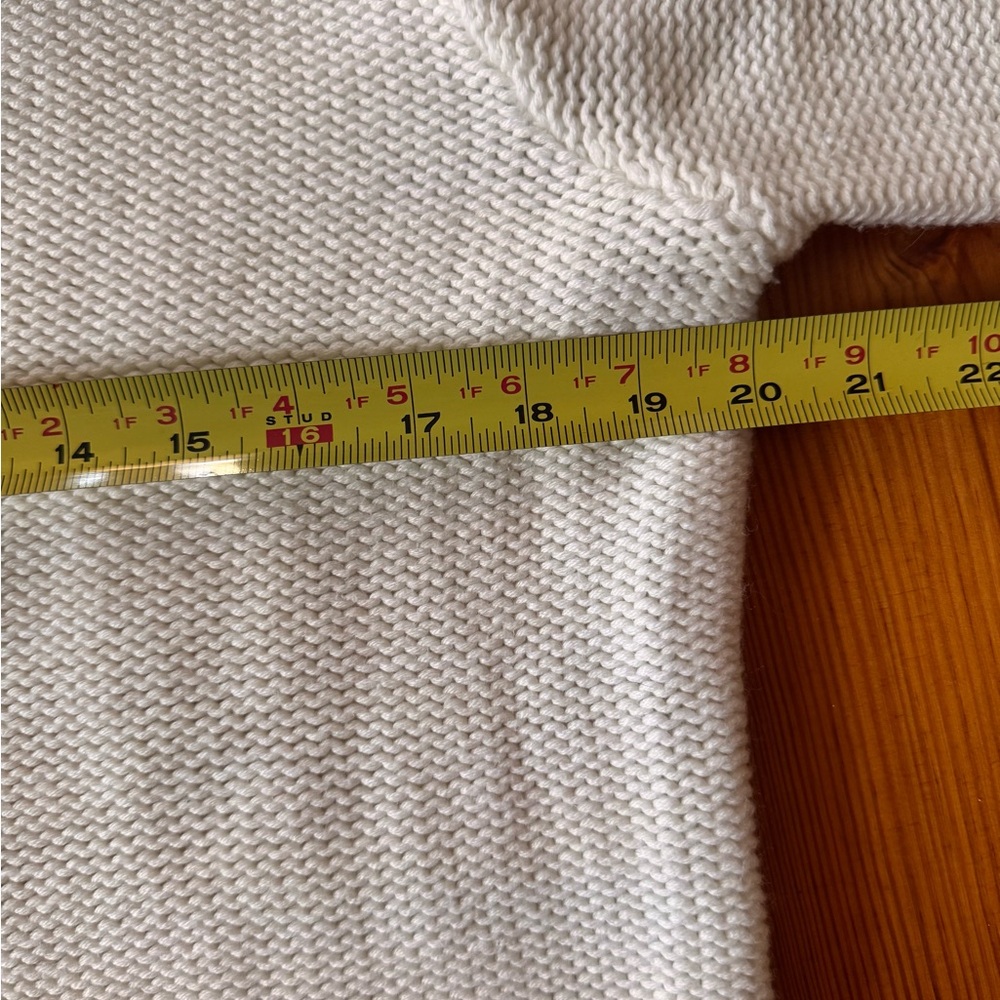 Faherty Blue and White Gradient Hooded Sweater - Picture 5 of 7